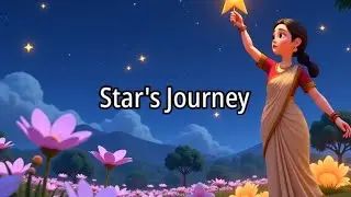 Star's journey |English story cartoon |English AI cartoon for kids| story cartoon