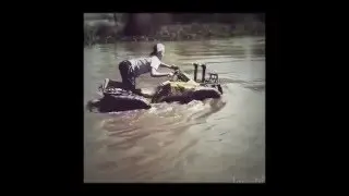 Honda rancher 350 going deep