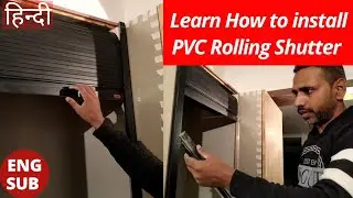 Pvc Rolling Shutter Installation Process In Modular Kitchen _Olive (English Subtitles)