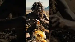 🦴⛰️ Ancient Survival: Early Humans Risked Their Lives for Giant Eagle Eggs 🦅
