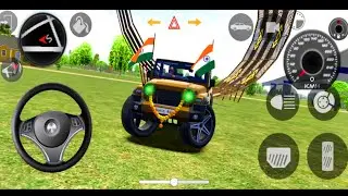 Modified Mahindra Thar 🛟 game: Indian Car (gadi wala game) Game 🎮 - Car game Android gameplay 2026