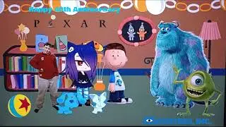 Happy 40th Anniversary of Pixar(Monster Inc Themed)