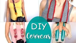 Haz Bonitas Correas para tu Cámara. Fácil #encorreados📸 I Craftabulous