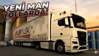 MAN TGX 540 / KRONE MEGA LİNER TRAİLER / Euro Truck Simulator 2 - Nordic Horizons 1.57