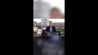[re-edit] Activist in Denmark stand with Hong Kong