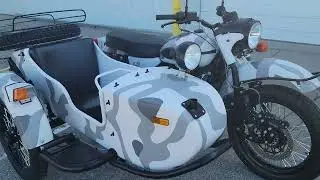 2016 Ural Gear Up 2WD Sidecar Motorcycle Urban Camo PreOwned