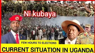 happening now live! Current Situation as Bobi wine takes ealy lead in now, Museveni can't believe it
