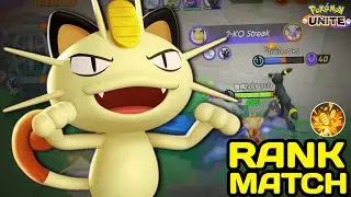 New Speedster Meowth is Just...... 😺 Pokemon Unite - NINZA PLAYS