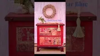 Moroccan boho furniture flip! #shorts