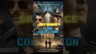 Sky force 4 day collection || box office collection #shorts