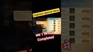 how to complete diwali daily tasks capture the special lotus lamp 1 time in br #freefire #trending