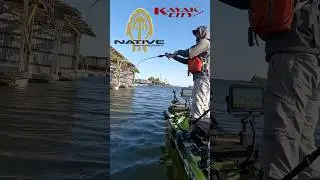 Native Titan X 12.5 Trolling motor Combo🤘 #shorts #fishing #kayakbassfishing #nativewatercraft