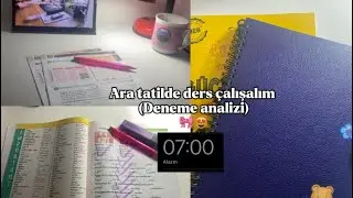 Ara tatilde ders &ccedil;alışalım🩷🫶🏻 #lgs26 #keşfet #study #studywithme #ders 