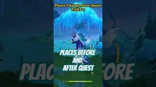 These Places Change after Completing Quest | Genshin Impact  #genshinimpact #fontaine #sumeru