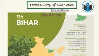 Geography of Bihar | Natural vegetation and forest survey of Bihar 2021 | Lec-5