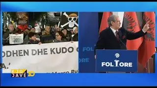 🔴LIVE | Sali Berisha në foltoren e Laprakës/  “Shqipëria Bëhet” protestë para Kryeministrisë