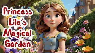 Princess Lila and the Talking Flowers | Magical Bedtime Story for Kids | Fairy Tale for Children
