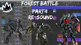 Transformers Revenge of The Fallen: Optimus vs Megatron and Starscream (Re-Sound)