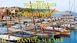 The ports of Collioure &  Banyuls - Sur - Mer on the Vermillion Coast - France 🇫🇷