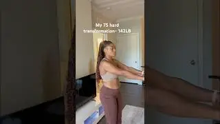 My 75 hard fitness transformation #weightloss #75hardchallenge #shorts