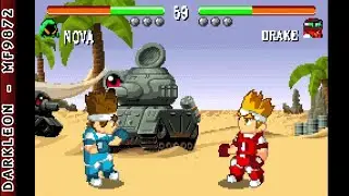 Game Boy Advance - Fire Eaters - Zero Bandits # Demo - Gameplay