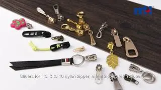 Zipper replacement sliders and pullers