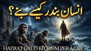 Hazrat Dawood a.s Ka Waqia | Qaum e Dawod Par Allah Ka Azab | Hazrat Dawud ki qaum bandr kese bani 
