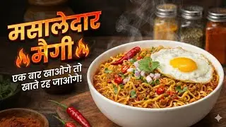 Spicy Masala Maggi Recipe | उंगलियां चाटते रह जाओगे! 🤤🔥 | Best Maggi Recipe