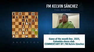 Nicholas Tregde (1834) vs Tanay Sanghani (2100) Game of the Month, Dec. 2025 -  Columbia Chess Club.