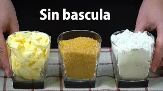 &iquest;C&oacute;mo medir los ingredientes si no tienen una bascula?| Perfecto