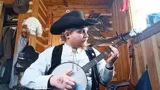 Lay me down a pallet on your floor (banjo cover)
