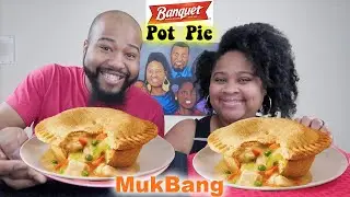 Beef & Chicken Pot Pies Bloves $10 and Under Mukbang!