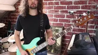 Nine Inch Nails - Less Than (bass/keyboard cover)