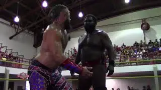 Triple Threat Match Mecha Wolf 450,Willy Mack & Mr.Big for WWL Heavyweight Title