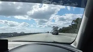 Lake Monroe Bridge Sanford on the I-4 with Crash Cashbot!
