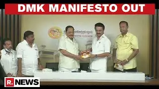 Tamil Nadu Election 2021: MK Stalin Releases DMK Manifesto In Chennai