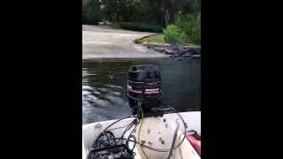 70 hp mercury outboard on 14 McKee craft