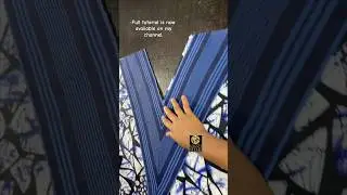V-neck striped Asooke design on Ankara bubu kaftan dress. #sewing #dressmaking #africanprintfabric