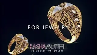 RASHA MODEL - 3D MODELS FOR JEWELRY