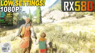 A Plague Tale Requiem RX 580 - 1080p Low,