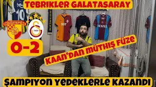 Delil Reis Şampiyon Galatasaray vs Göztepe Maçı Tepki Videosu - Tebrikler Galatasaray #keşfet #gs