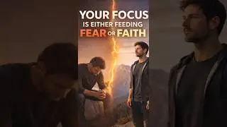 Your Focus Is Either Feeding Fear or Faith #christianmotivation #motivation #faithdome