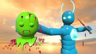 Умный ИИ сражается в войнах NPC с активной физикой Ragdoll (Super Wizard)