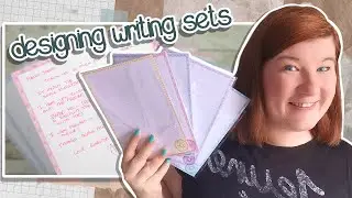 Making Stationary: Letter Writing Sets |  Studio Vlog
