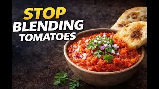 Slow-Cooked Spicy Tomato Spread | No Blender