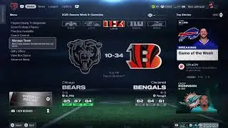 Bears vs Bengals