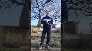 5 кю, желтый пояс с зеленой полоской. Шотей учи джодан.
