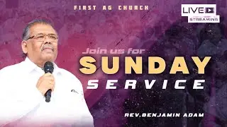 Sunday Service | 11th Jan | FAG Church Madurai | Rev. Benjamin Adam