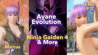 Ayane Across Games &ndash; From Ninja Gaiden to DOA  綾音歷代造型 綾音のゲーム別スタイル比較 (Evolution of Costumes & Style)