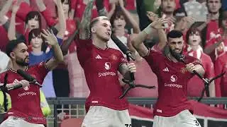 English Premier League 25/26 Man United vs Sunderland PES 2021 Gameplay